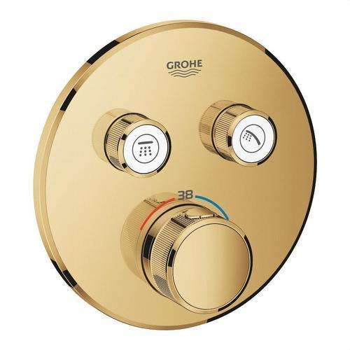 Zabudovaný termostat s 2 kohútikmi Grohtherm SmartControl - Cool sunrise s referenciou 29119GL0 od značky GROHE