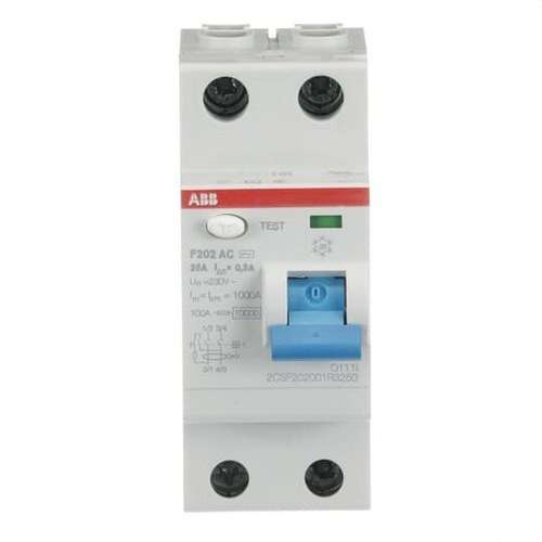 Diferenciál 2P 25A Trieda AC 300mA s referenciou 2CSF202001R3250 od značky ABB