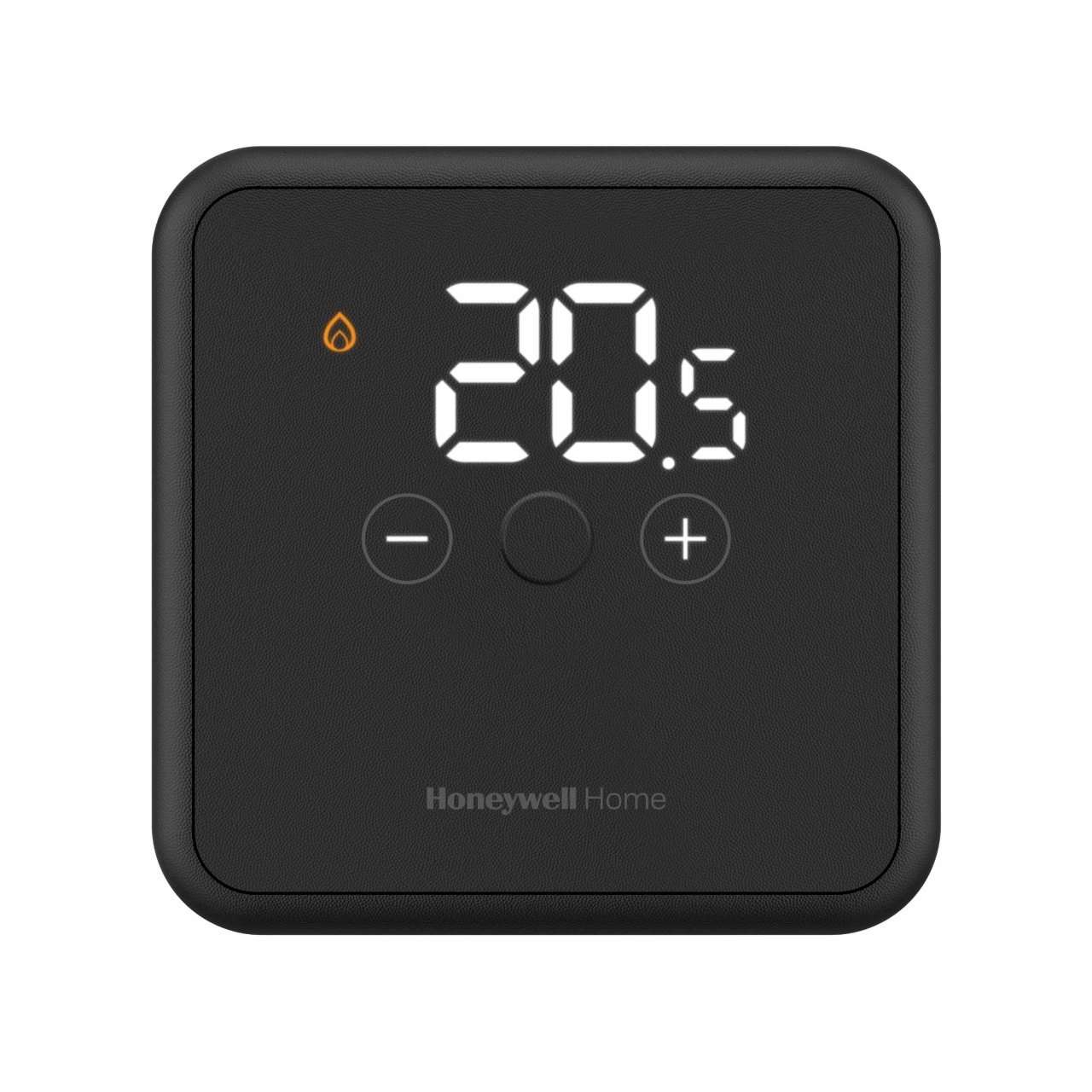 Čierny izbový termostat Honeywell Home DT4 s káblom - on/off s referenciou DT40BT22 od značky RESIDEO