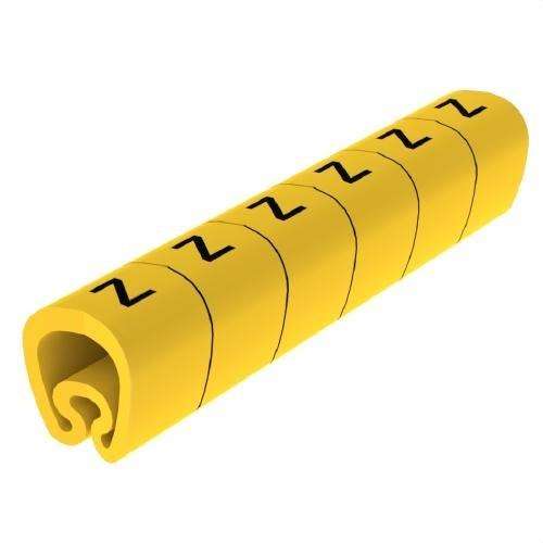 Žlté predrezané značkovače Ø18 PVC plastifikované s referenciou 1813-Z od značky UNEX