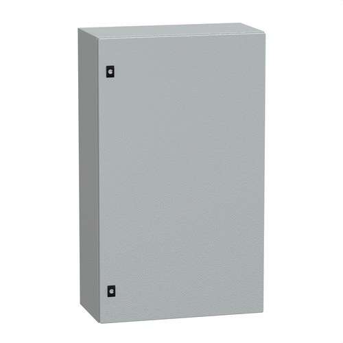 Jeklena stenska omarica z neprozornimi vrati brez montažne plošče 1000x600x300 PanelSeT CRN s referenciou NSYCRN106300 od značky SCHNEIDER ELECTRIC