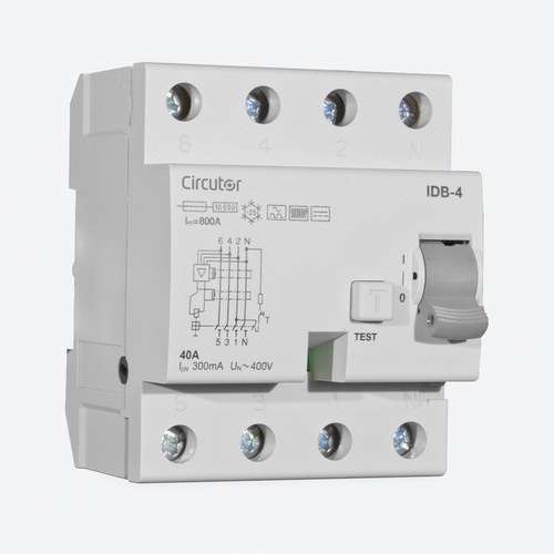 Diferenciálny istič typ B IDB-4 4P-40A-300 mA s referenciou P17222. od značky CIRCUTOR