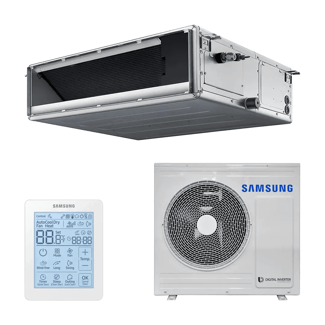 Kanalová klimatizácia Samsung Deluxe 6,8 kW 23000 BTU s referenciou F-AC071RXN od značky SAMSUNG