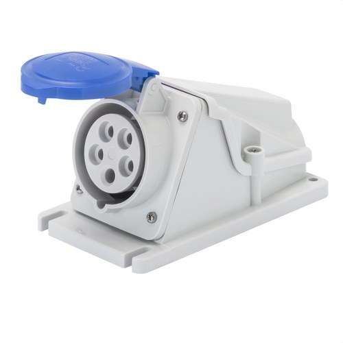 Pevná základňa na povrch v 90º. IP44 2P+T 32A 230V s referenciou GW62488 od značky GEWISS