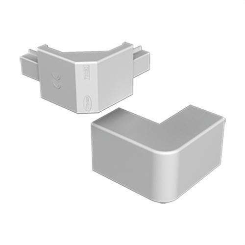 Šedý vonkajší uhol 40x40mm U24X s referenciou 73270-04 od značky UNEX