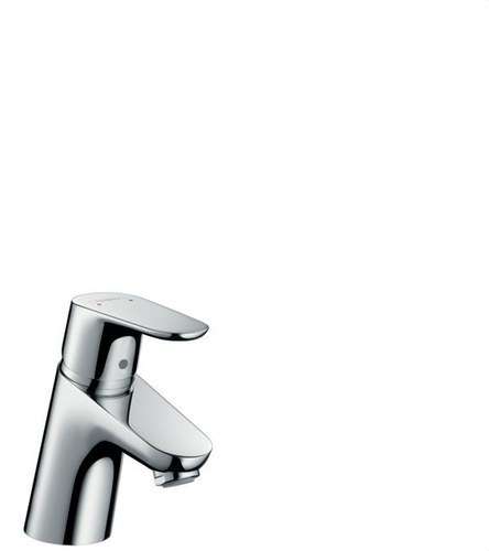 Páková umývadlová batéria Focus 70 bez odtokového setu Push-Open chróm s referenciou 31733000 od značky HANSGROHE