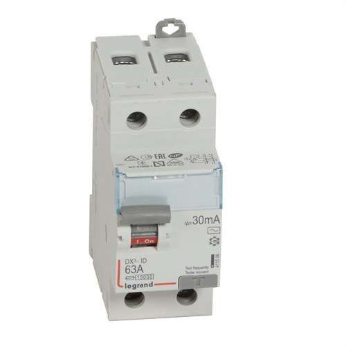 Diferenciál DX3 2P 63A 30mA Trieda AC s referenciou 411506 od značky LEGRAND