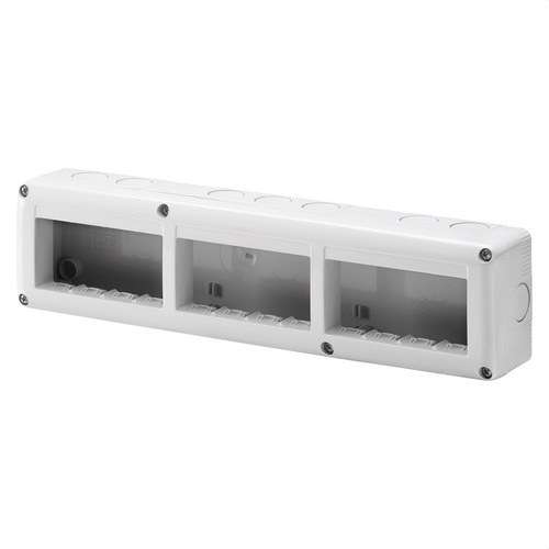 Povrchová krabica pre mechanizmy SYSTEM 12 modulov s referenciou GW27007 od značky GEWISS
