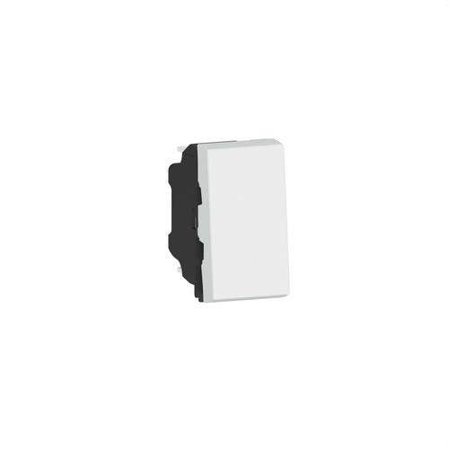 Stikalo Legrand Mosaic EasyLed 1 modul 1 pot 10AX 250V belo s referenciou 077000L od značky LEGRAND