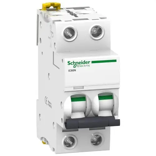 Magnetotermický vypínač IC60N 2P 3A Krivka C s referenciou A9F74203 od značky SCHNEIDER ELECTRIC