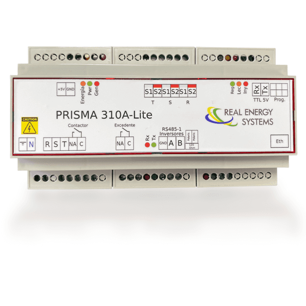 Regulátor výkonu pre vlastnú spotrebu pre malé inštalácie PRISMA-310ALITE s referenciou PRISMA-310ALITE od značky REAL ENERGY SYSTEMS