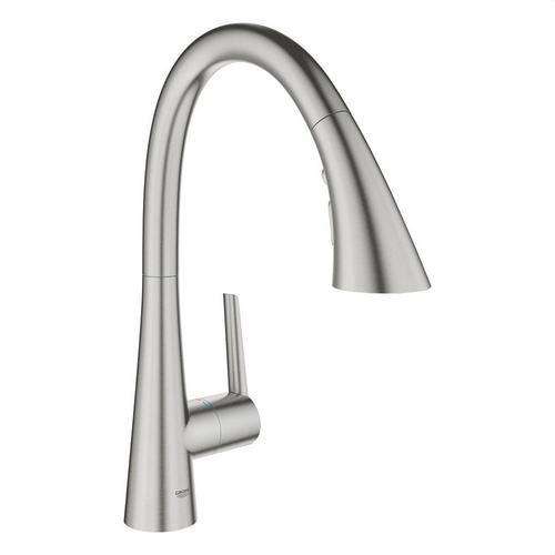 Kuchynská batéria jednopáková 1/2" Zedra supersteel s referenciou 32294DC2 od značky GROHE