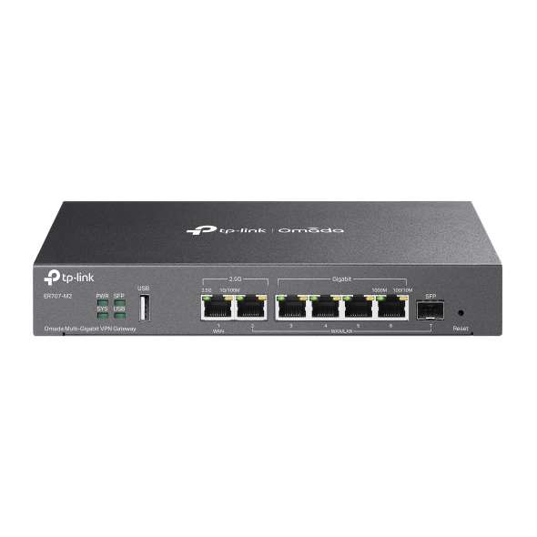 Router VPN Omada Multi-Gigabit s referenciou ER707-M2 od značky TP-LINK