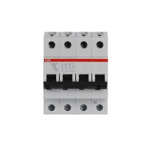 Magnetotermický istič S203-C16NA 3P+N 16A Krivka C 10kA s referenciou 2CDS253103R0164 od značky ABB