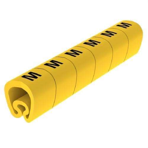 Predrezané žlté značkovače Ø18 z PVC plastu s referenciou 1813-M od značky UNEX
