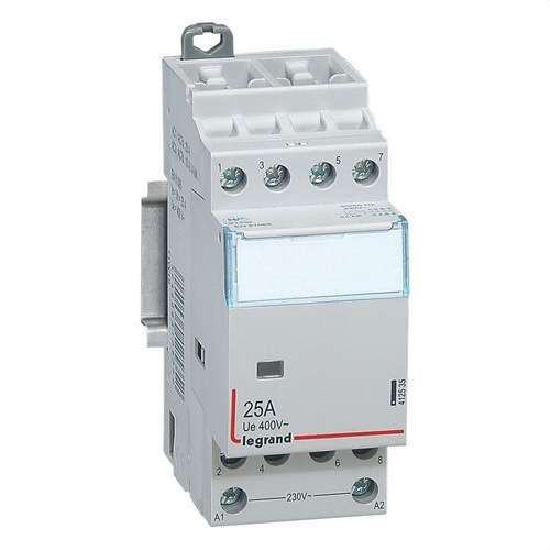Stykač 4P 25A 4NO 230V Legrand CX3 s referenciou 412535 od značky LEGRAND