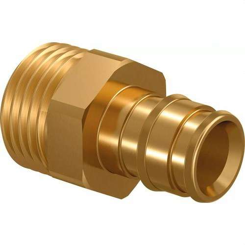 Uponor Q&E mosadzná spojka 16-G3/4"MT s referenciou 1033436 od značky UPONOR