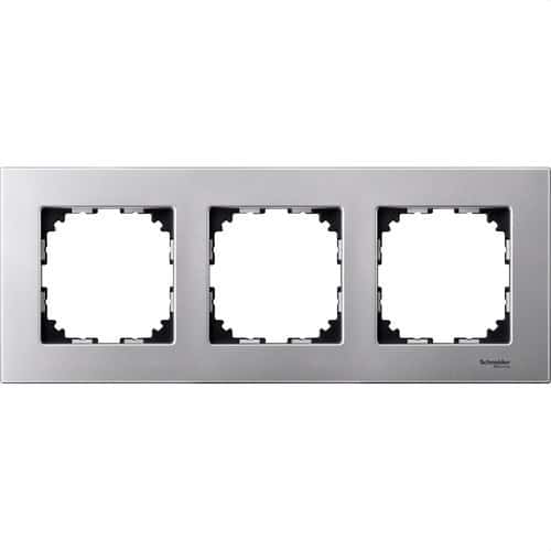 Rám z 3 prvkov vertikálny/horizontálny hliník D-Life s referenciou MTN4030-3160 od značky SCHNEIDER ELECTRIC