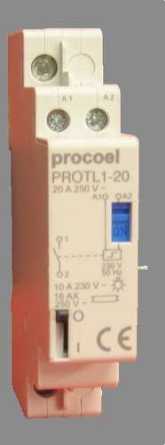 Telerruptor 1P 1NO 20A s referenciou PROTL1-20 od značky PROCOEL