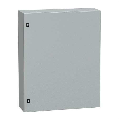 Jeklena stenska omara z neprozornimi vrati brez montažne plošče 1000x800x250 PanelSeT CRN s referenciou NSYCRN108250 od značky SCHNEIDER ELECTRIC