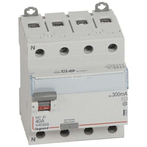 Diferenciál DX3 4P 40A 300mA Trieda AC s referenciou 411665 od značky LEGRAND