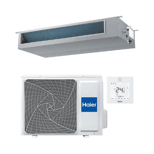 Kanálová klimatizácia s Wi-Fi Haier 5,0 kW 18000 BTU s referenciou HAEAD50S2SM9FA(H)1U50S2SJ2FA-2 od značky HAIER