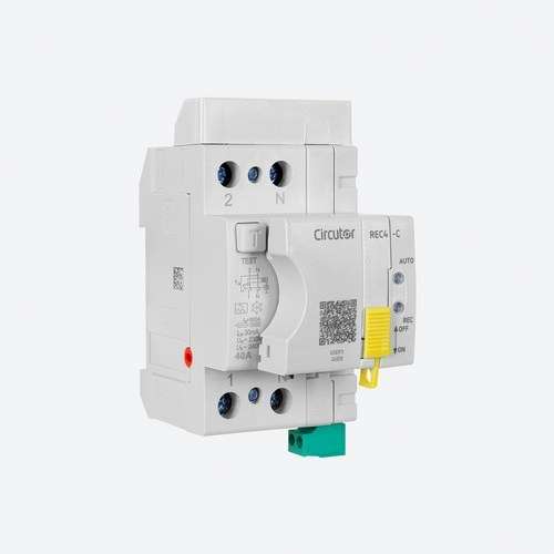 Automatický resetovací prúdový chránič Circutor REC4-C 2P 63 30 s referenciou P27A23. od značky CIRCUTOR