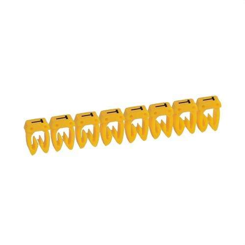 Štítok pre káblovanie CAB 3 - Písmeno T do 1,5mm2 s referenciou 038319 od značky LEGRAND