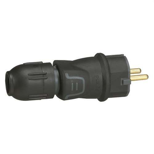Zatič 2P+T 16A GUMA STISKALNICA s referenciou 050340 od značky LEGRAND