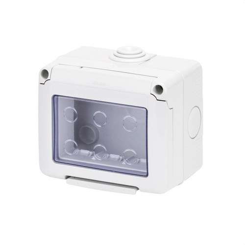 Povrchová krabica pre mechanizmy SYSTEM 3 moduly IP55 s referenciou GW27043 od značky GEWISS