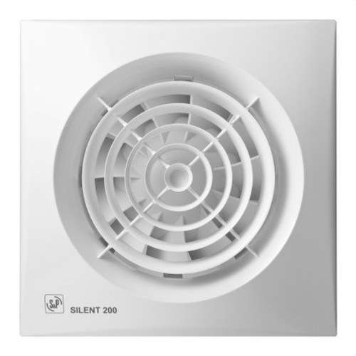 Extractor kúpeľňový SILENT-200 CRZ Silver (220-240V 50) RE s referenciou 5210320700 od značky SOLER & PALAU
