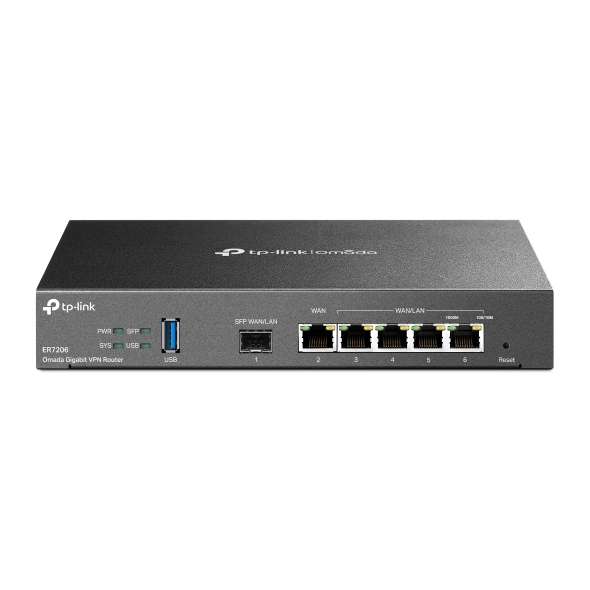 VPN Gigabit router Omada s referenciou TL-ER7206 od značky TP-LINK