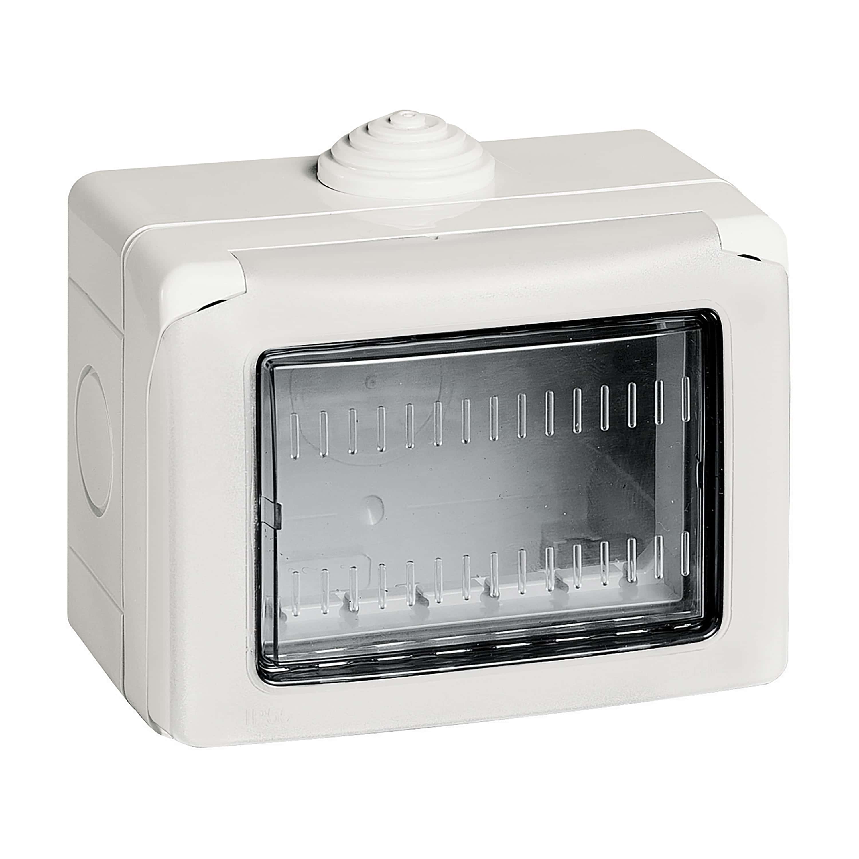 Sivá skrinka Idrobox s IP55, 3 moduly - Pre Classia a Light Now s referenciou 27503 od značky BTICINO