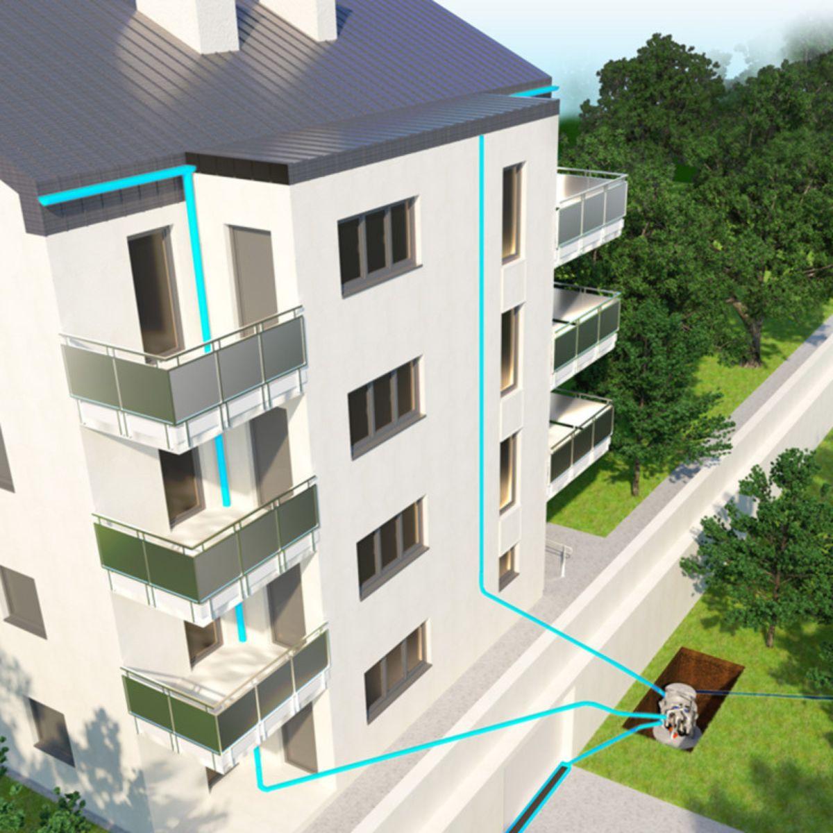 Črpalna postaja SFA SANIFOS 610 2 SLD 700 S s referenciou 009FOS610BM2B od značky SFA SANITRIT