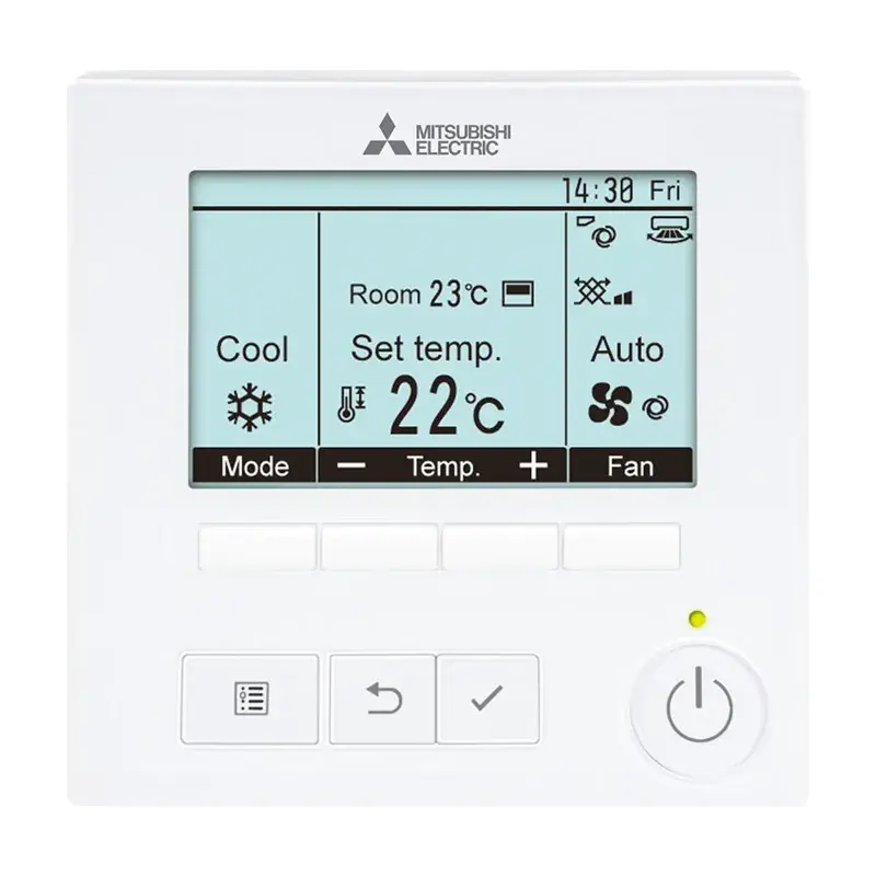 Diaľkový ovládač Mitsubishi Deluxe PAR-41MAA s referenciou PAR-41MAA od značky MITSUBISHI