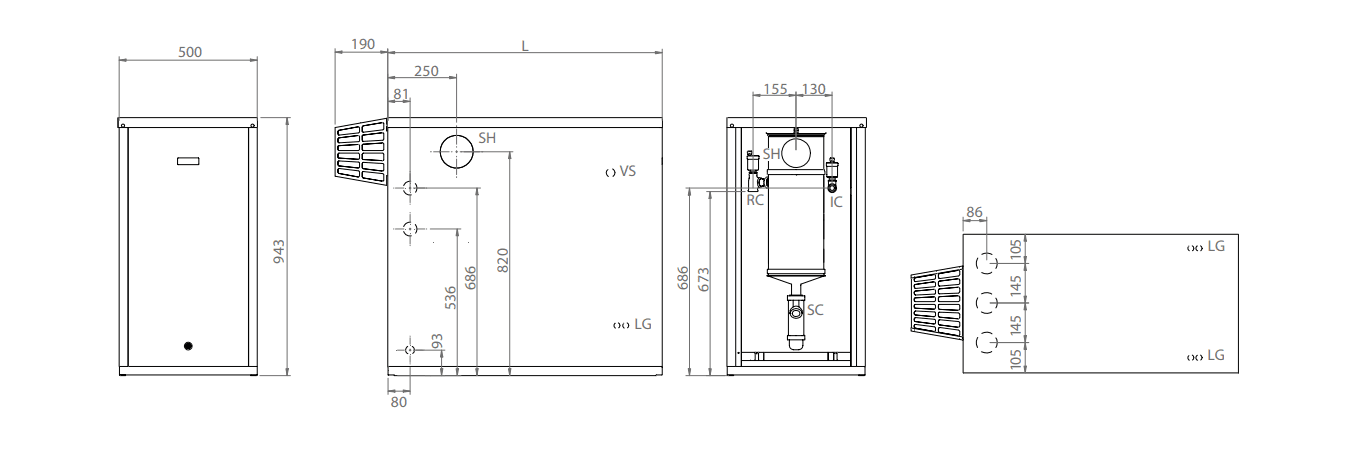 Domusa JAKA HFD 40 CONDENS OD Oil Condensing Boiler with reference TJAK000078 from the brand DOMUSA