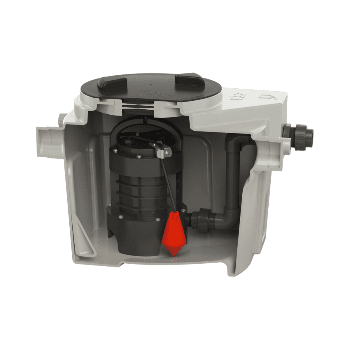 Črpalna postaja SFA Sanifos 110 - Različica z drobilnikom s referenciou 009FOS110TM od značky SFA SANITRIT