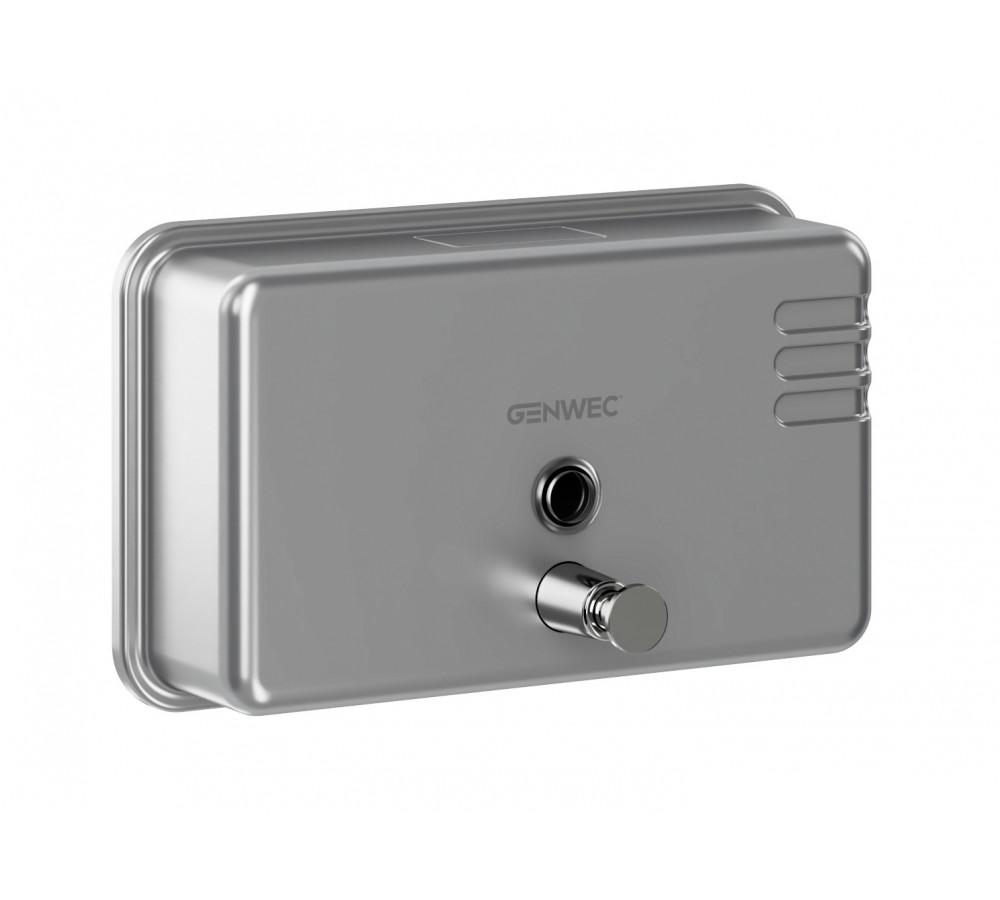 Horizontálny dávkovač mydla 1100ml inox 304 saténový s referenciou GW04 02 04 01 od značky GENWEC