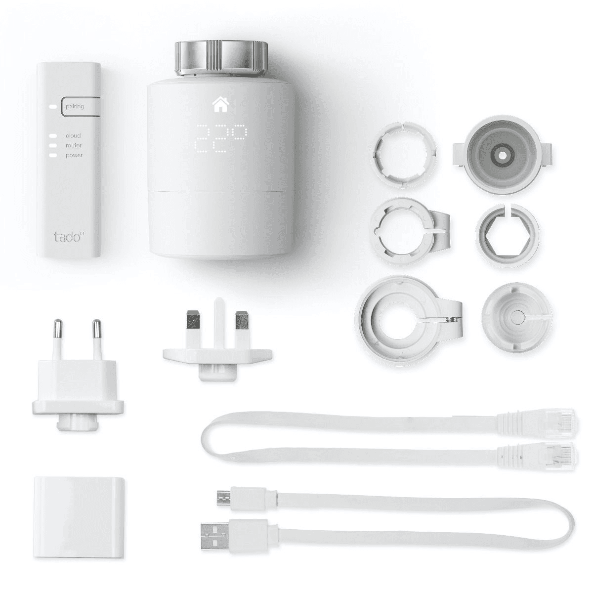 Tado V3+ Smart Thermostatic Head - Starter Kit with reference SRT KIT V3+ from the brand TADO