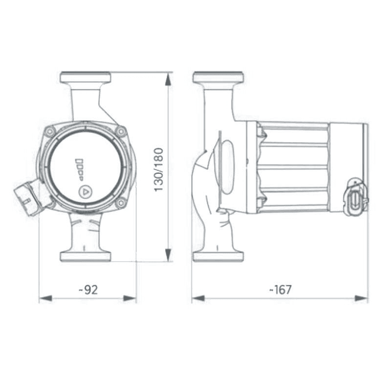 Obehové čerpadlo Ebara EGO W1 25/60-130 s referenciou 1576000360 od značky EBARA