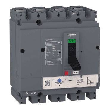 Istič Easypact CVS250B TM250D 4P/4R s referenciou LV525323 od značky SCHNEIDER ELECTRIC
