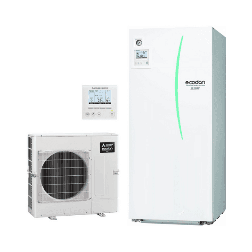 Súprava aerotermického systému Mitsubishi ECODAN ECO Inverter 6 kW 200 litrov s referenciou ECODANECO6-200 od značky MITSUBISHI