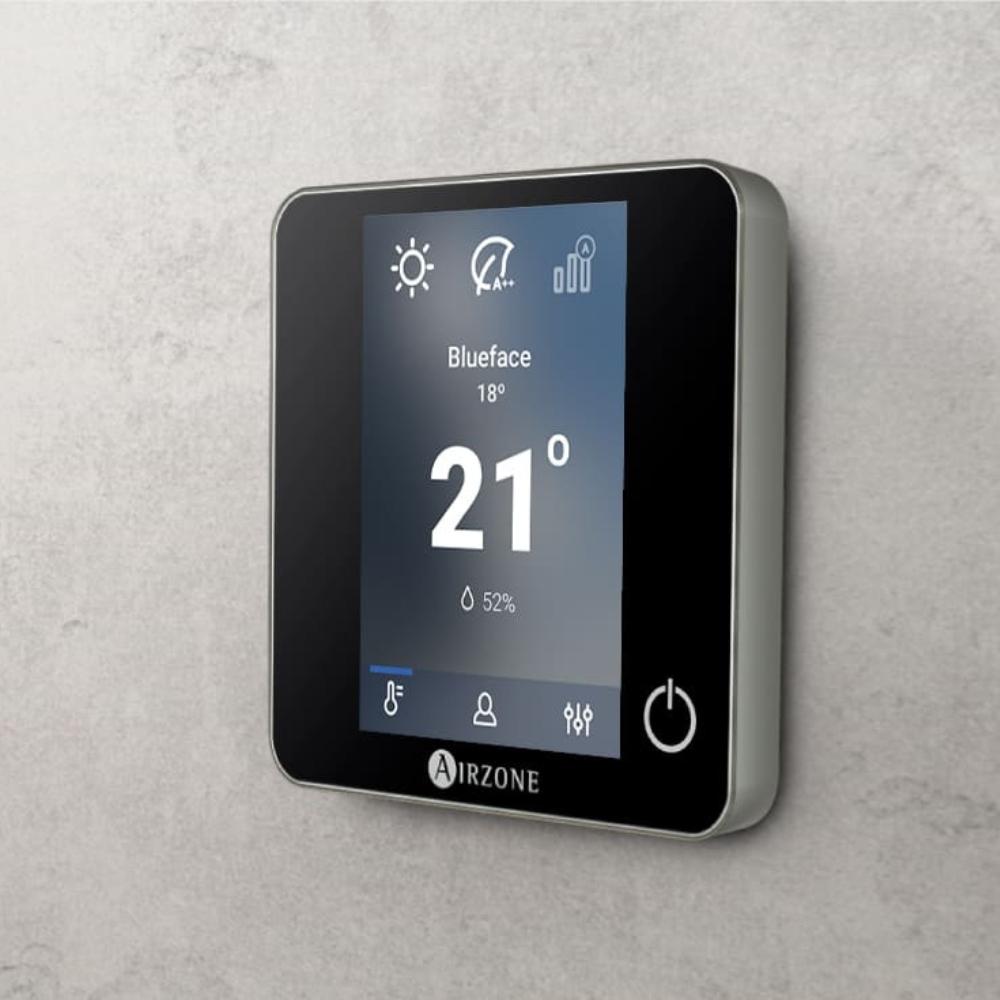 Termostat rádio monochromatický AirZone Think čierny s referenciou AZDI6THINKRB od značky AIRZONE