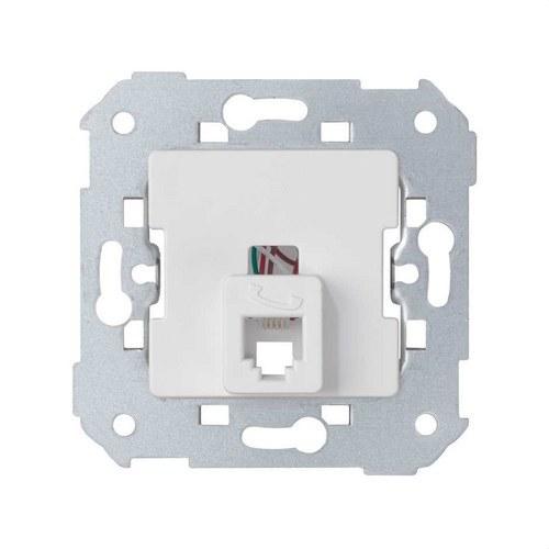 Telephone jack with 6 RJ12 contacts graphite Simon 75 with reference 75481-32 from the brand SIMON