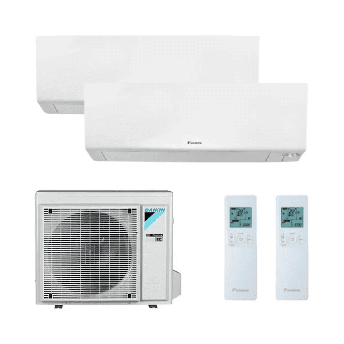 Klimatska naprava 2x1 z WiFi Daikin Perfera 2MXM50A 2,5 kW + 3,5 kW s referenciou KITDAIPER2MXM50A2535 od značky DAIKIN
