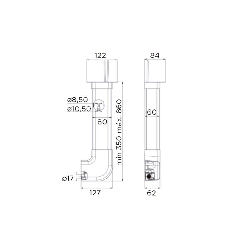 Evacuation Pump for Air Conditioning SFA Sanicondens Clim Pack S with reference SETKCLIMPACK3 from the brand SFA SANITRIT