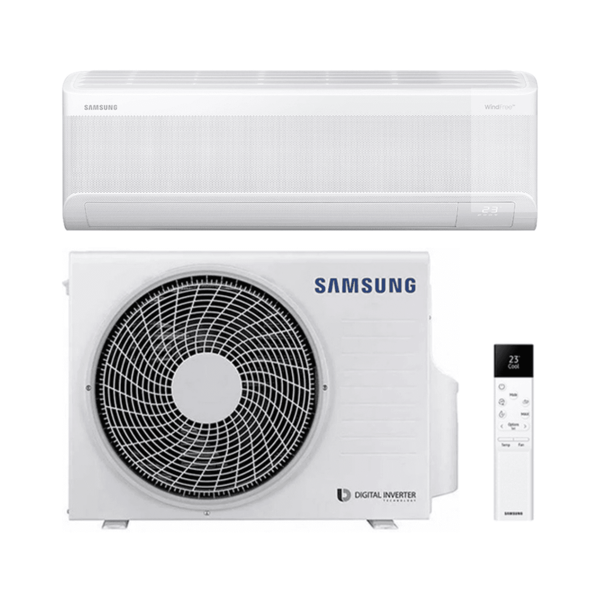 Klimatska naprava z WiFi Samsung WindFree Avant S2 2,0 kW 7000 BTU s referenciou SAMWINDAVANT07 od značky SAMSUNG