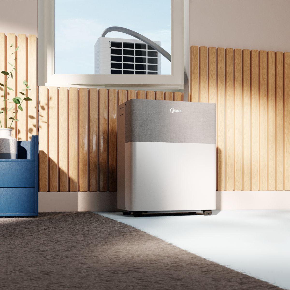Prenosna klimatska naprava in razvlaževalec zraka 4 v 1 Midea PortaSplit 3,5 kW s referenciou 13907811 od značky MIDEA