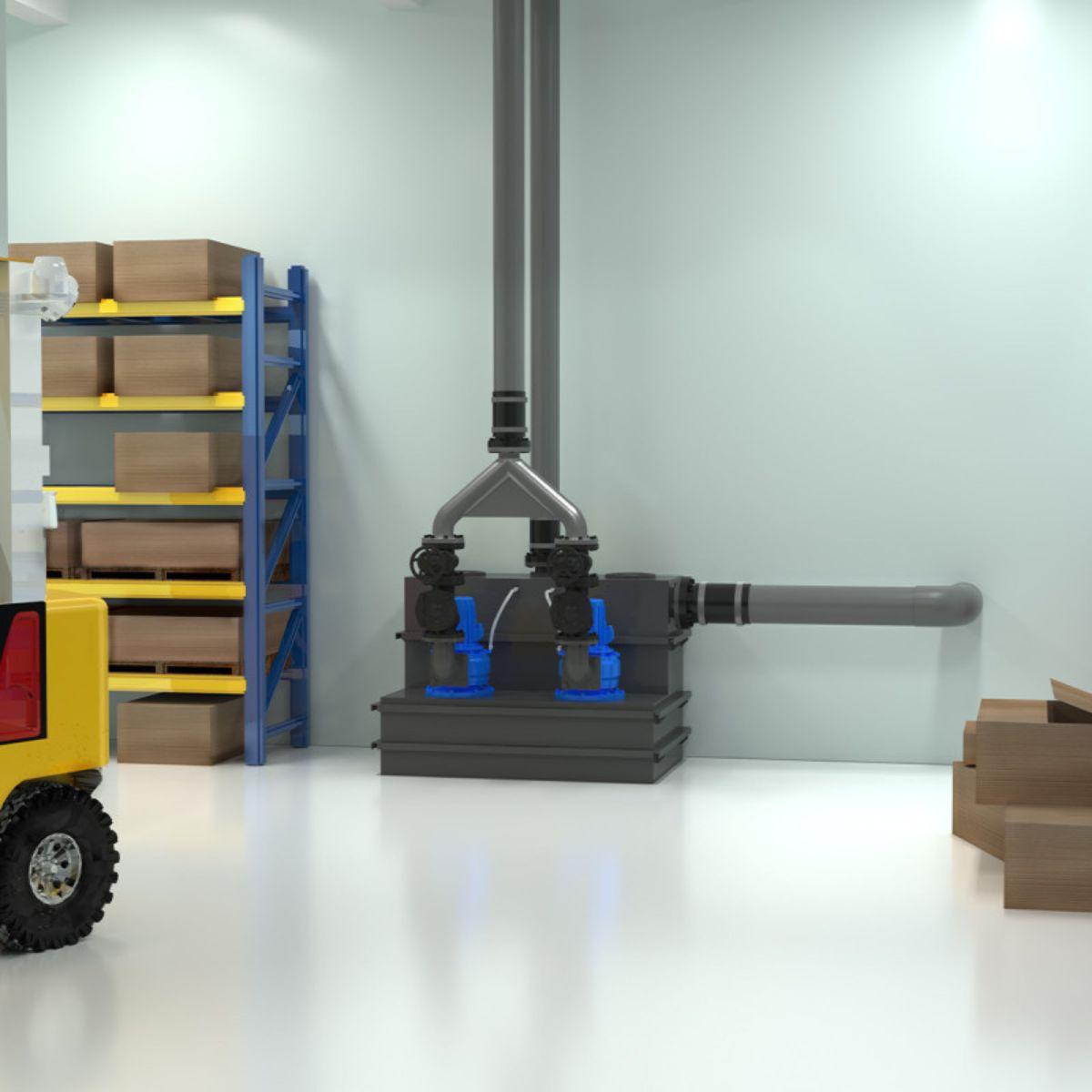 Trojfázová čerpacia stanica SFA Sanicubic 2 SC3.0 T s referenciou 04CUB2SC30T od značky SFA SANITRIT