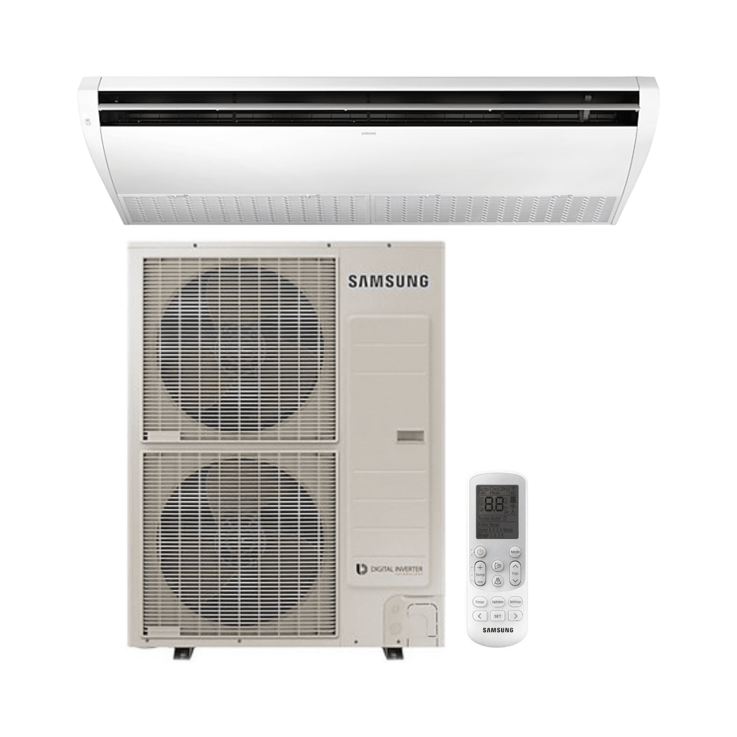 Stropná klimatizácia Samsung 14 kW 48000 BTU - Trojfázová s referenciou F-CEILTF140R od značky SAMSUNG